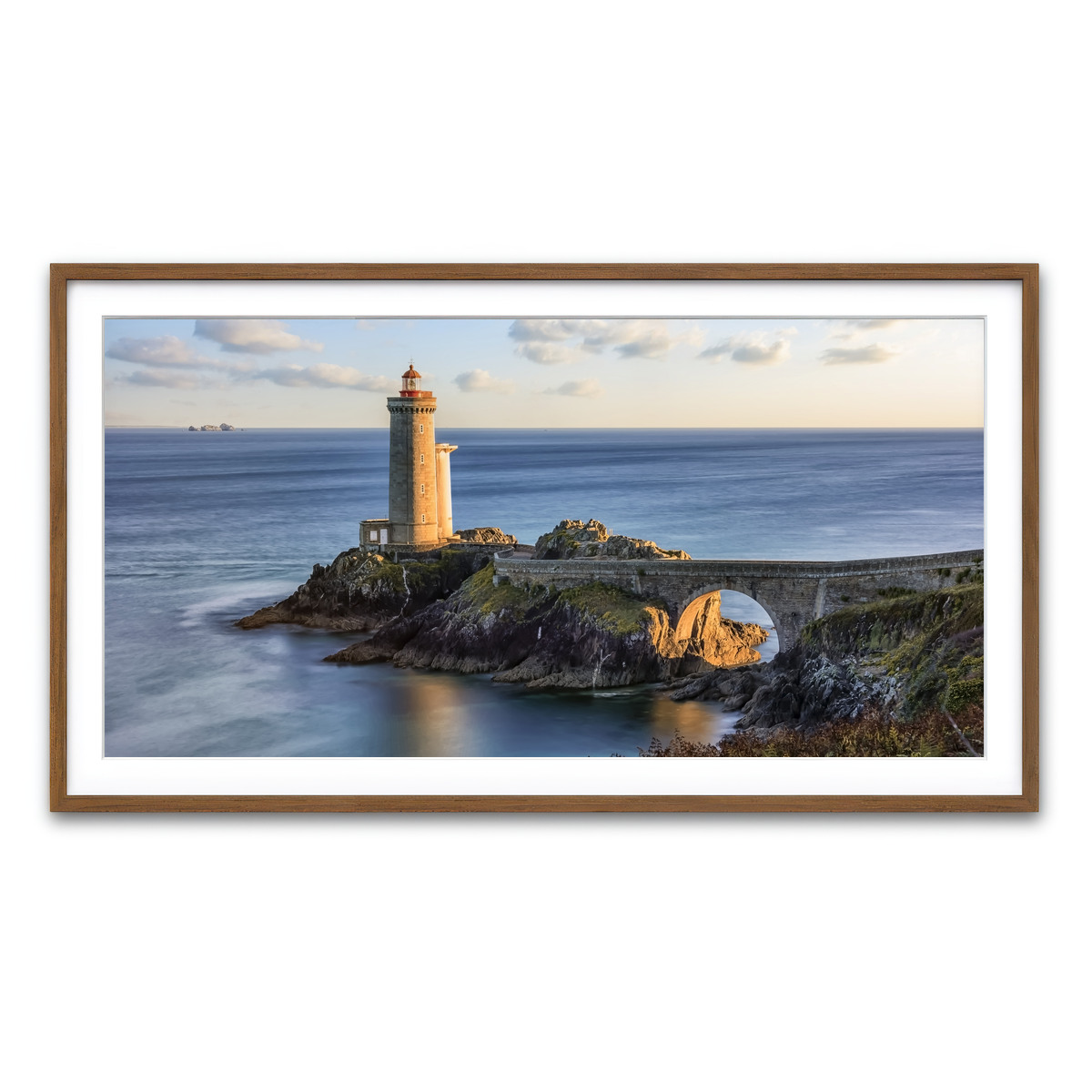 Framed Print 2x1 Walnut