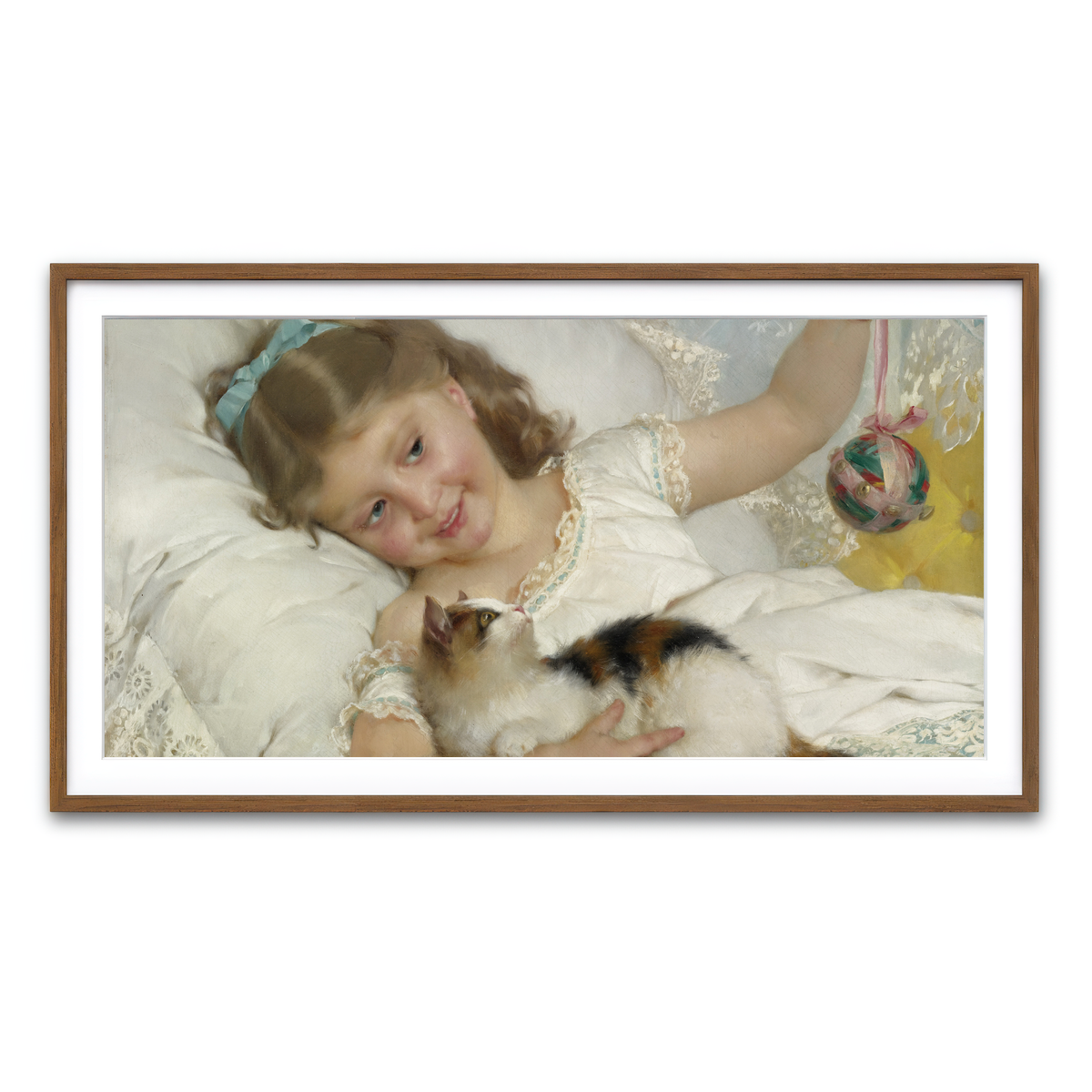 Framed Print 2x1 Walnut