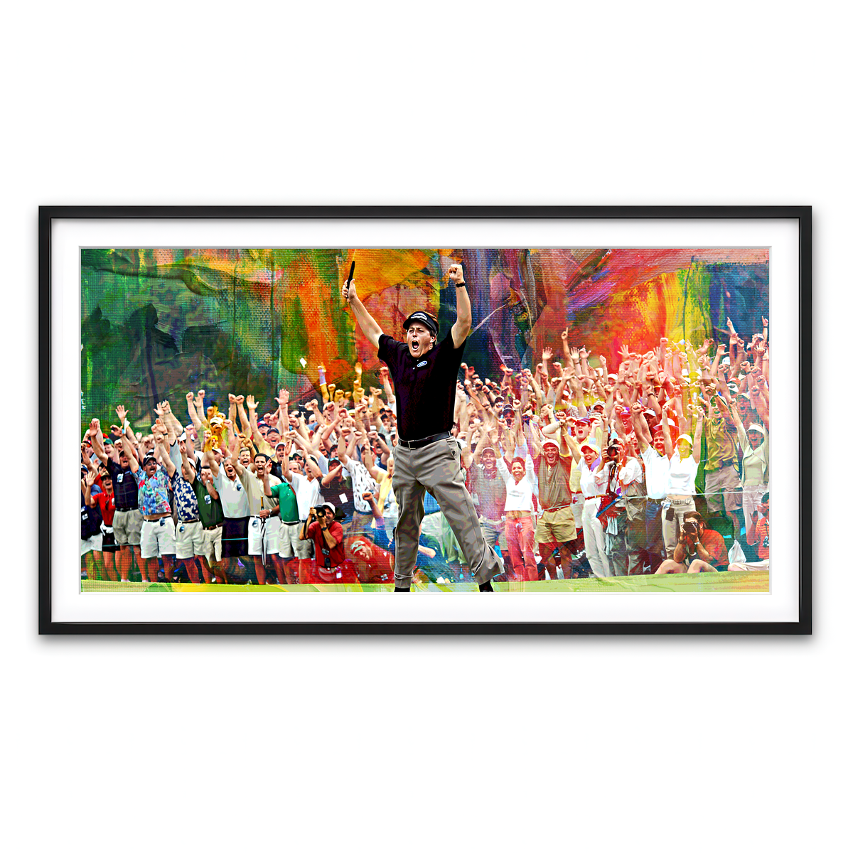 Framed Print 2x1 Black