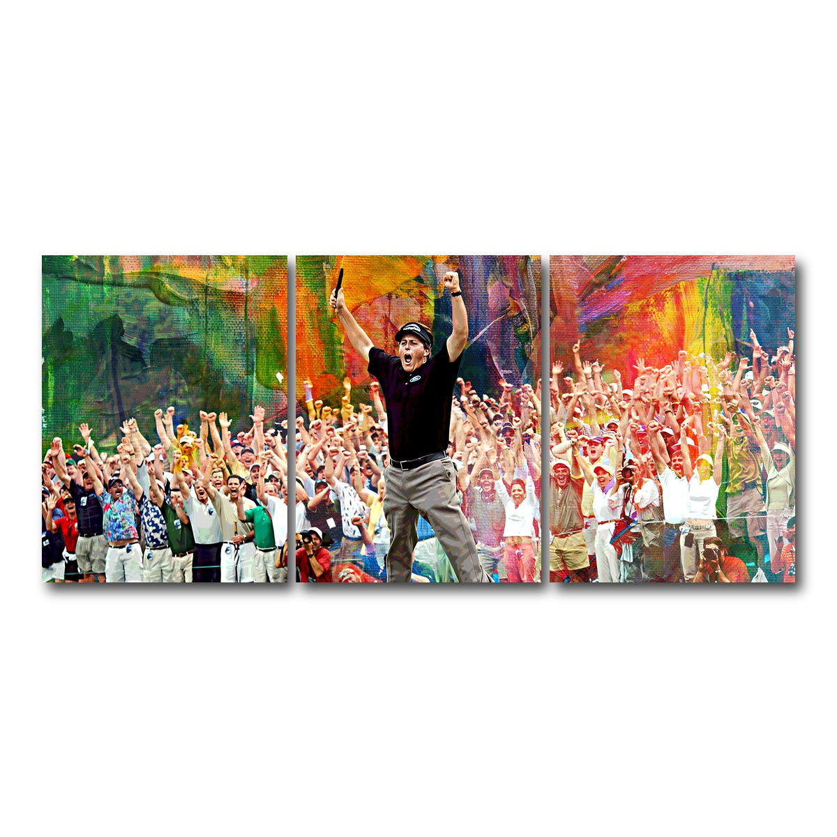 AUTO-MOCKUP WHITE | Phil Mickelson | 3 Piece | Gallery Wrap Canvas | group=18x24