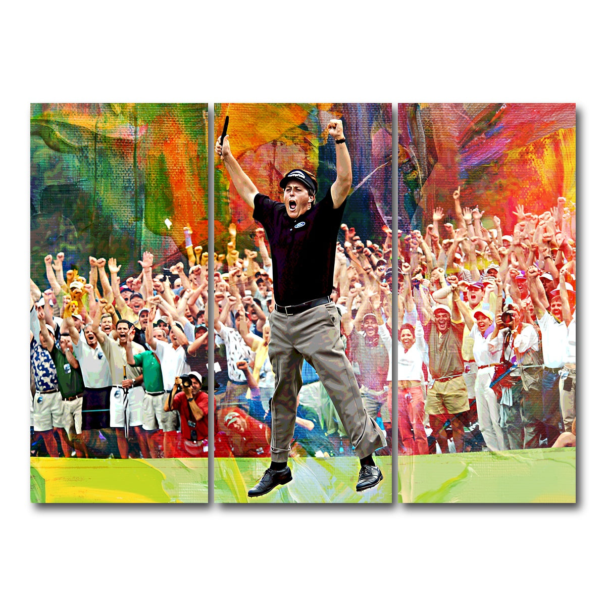 AUTO-MOCKUP WHITE | Phil Mickelson | 3 Piece | Gallery Wrap Canvas | group=8x18