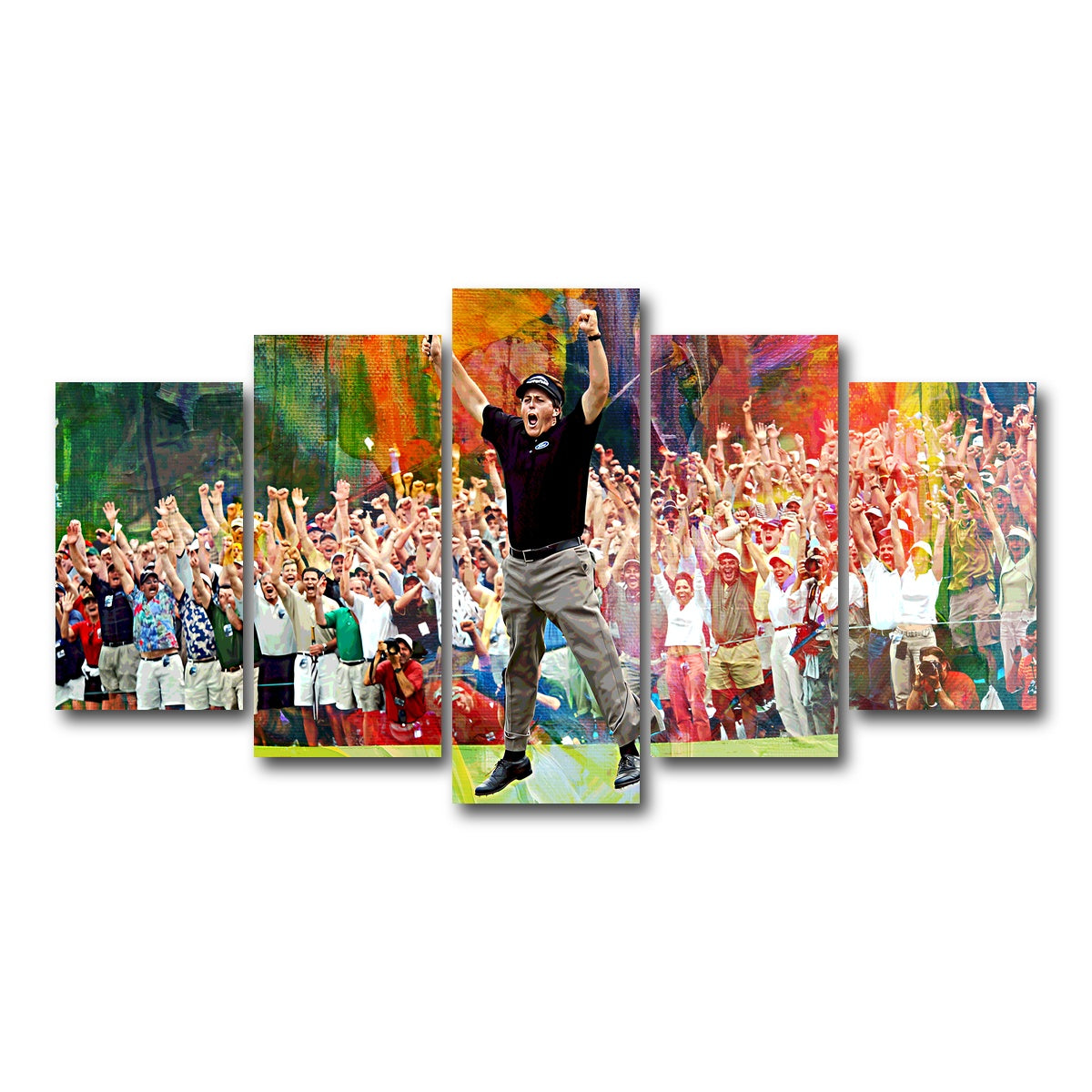 AUTO-MOCKUP WHITE | Phil Mickelson | 5 Piece | Gallery Wrap Canvas | group=5_normal