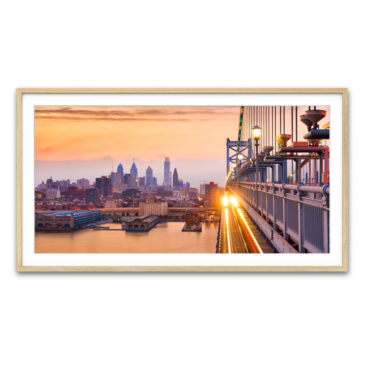 Framed Print 2x1 Natural