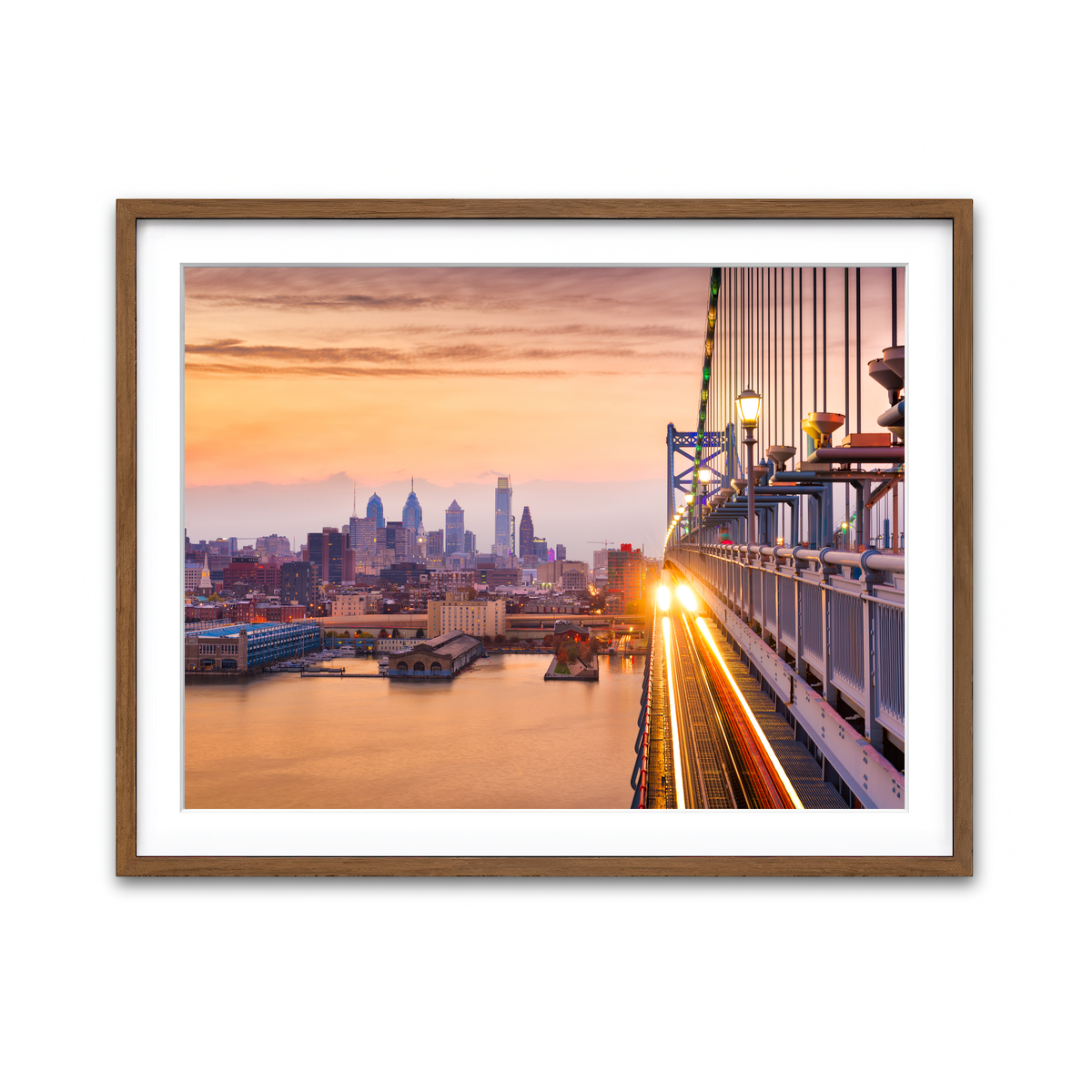 Framed Print 4x3 Walnut