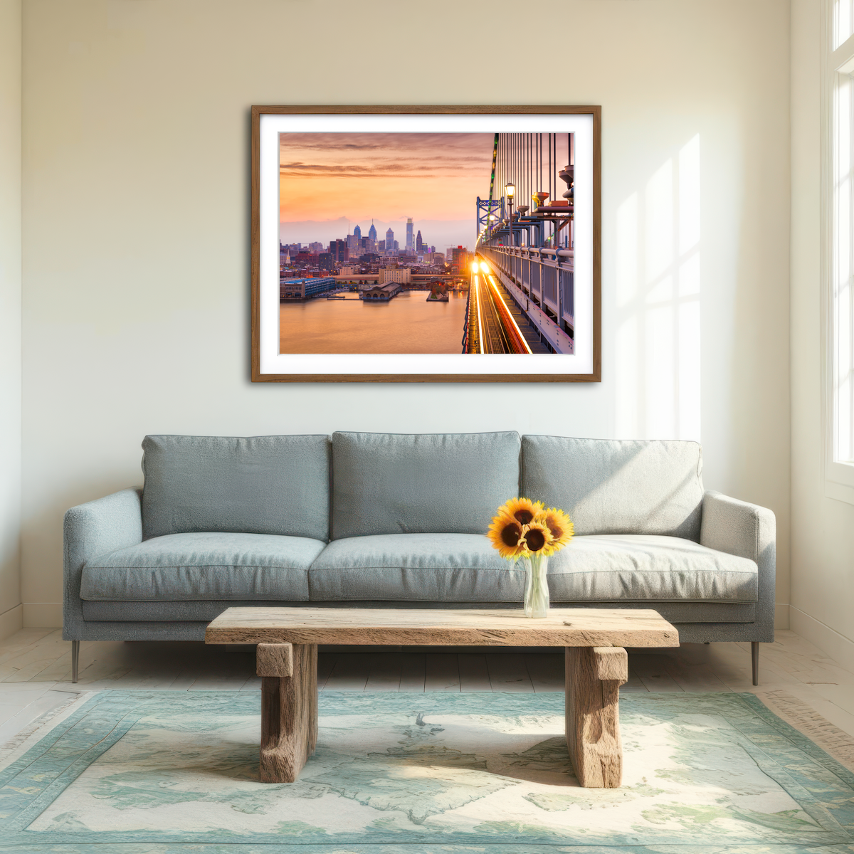 AUTO-MOCKUP ROOM | Philadelphia Wall Art