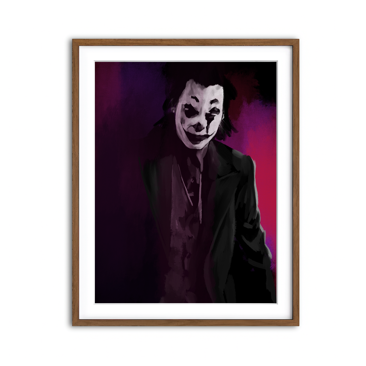 Framed Print 3x4 Walnut