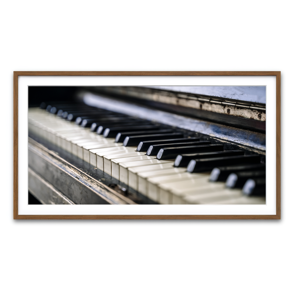 Framed Print 2x1 Walnut