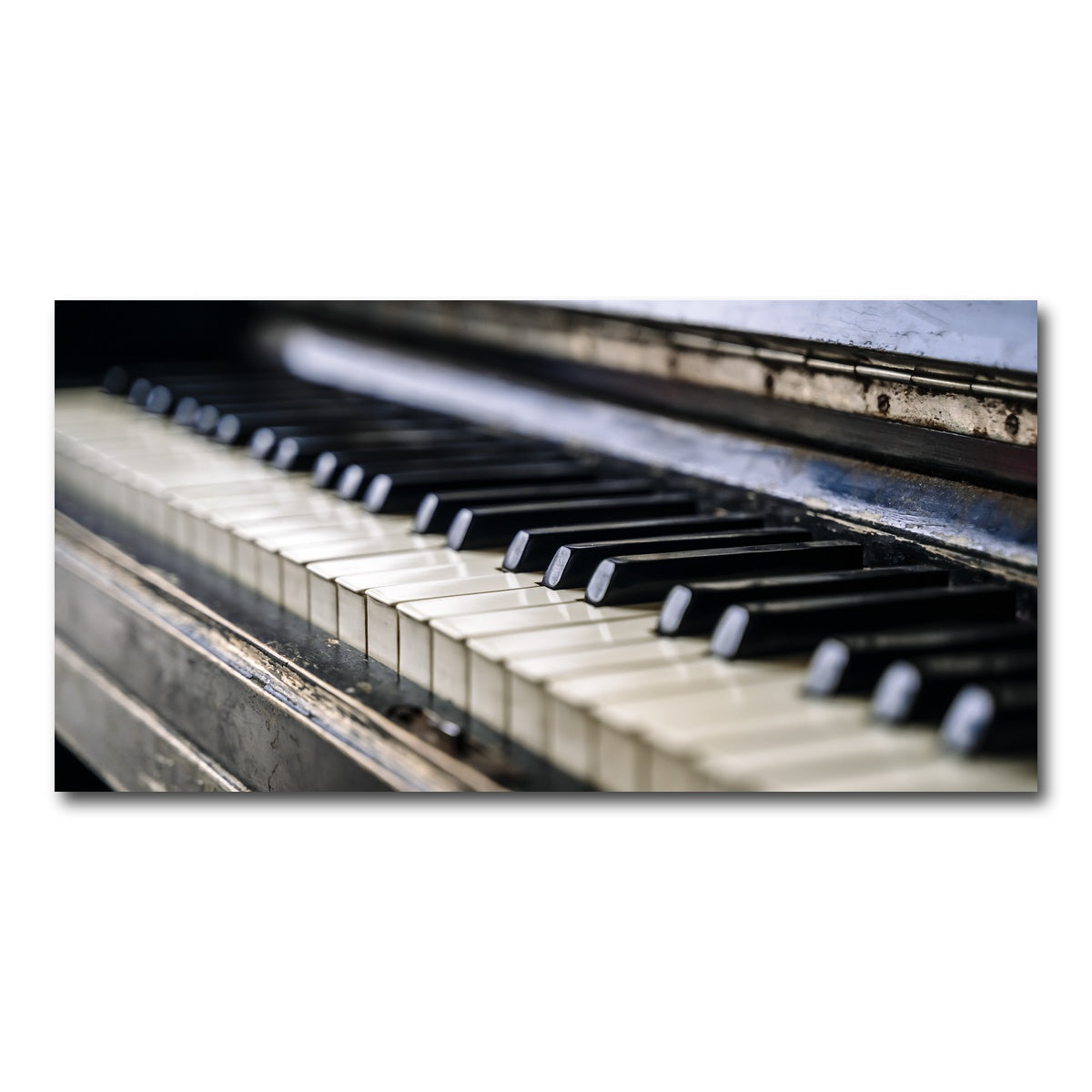 AUTO-MOCKUP WHITE | Piano Keys | 1 Piece | Gallery Wrap Canvas | group=2x1