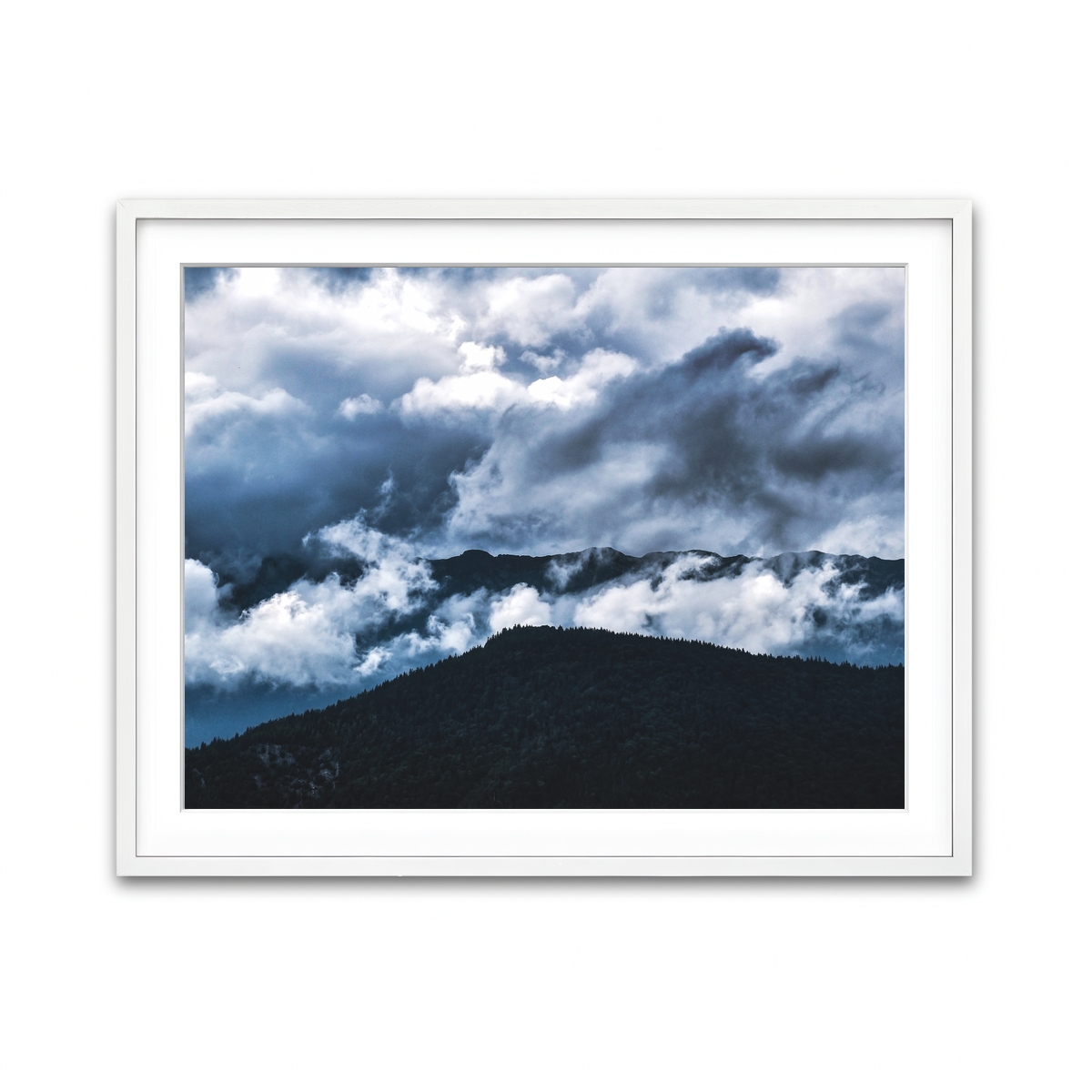 Framed Print 4x3 White