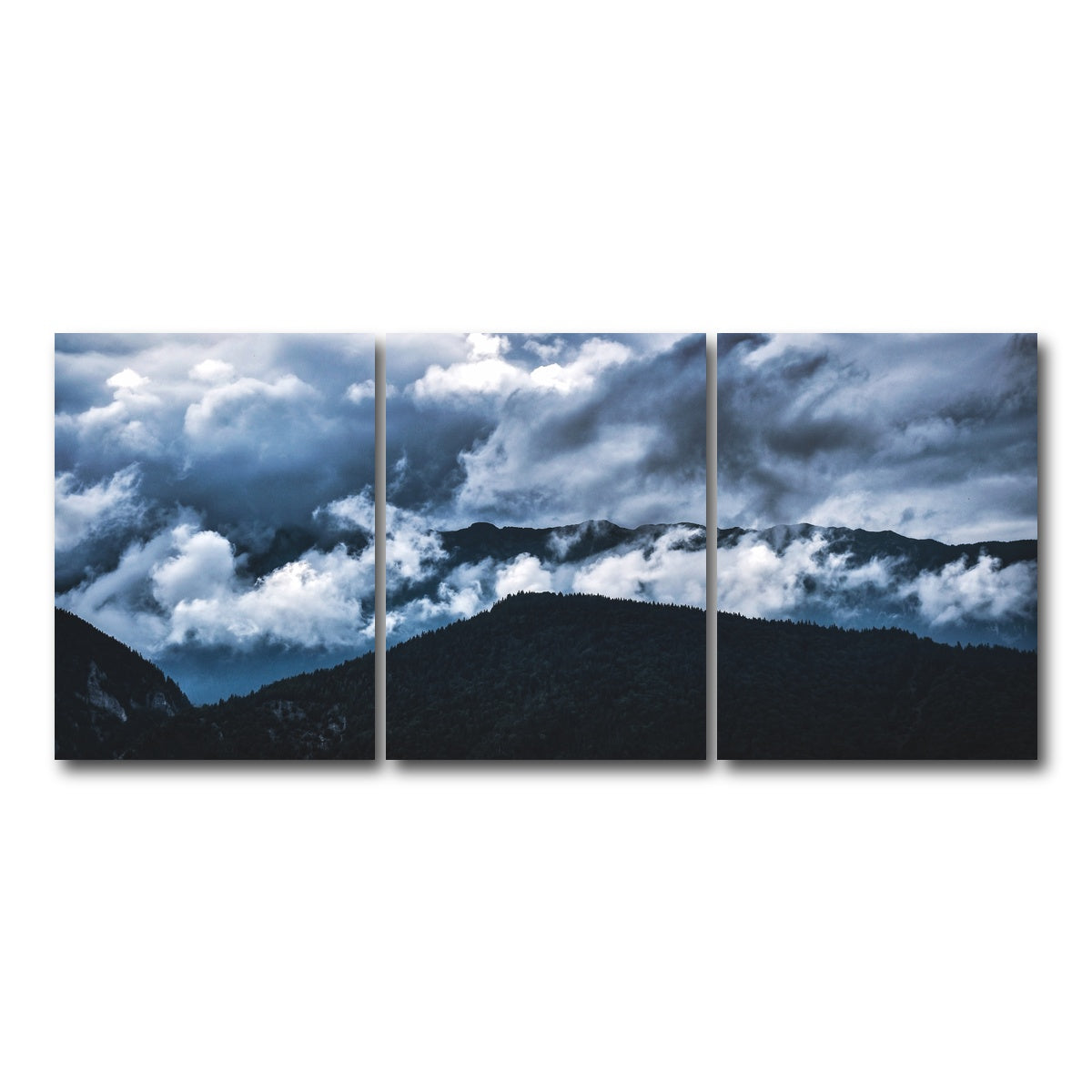 AUTO-MOCKUP WHITE | Piatra Craiului Romania 5 | 3 Piece | Gallery Wrap Canvas | group=18x24