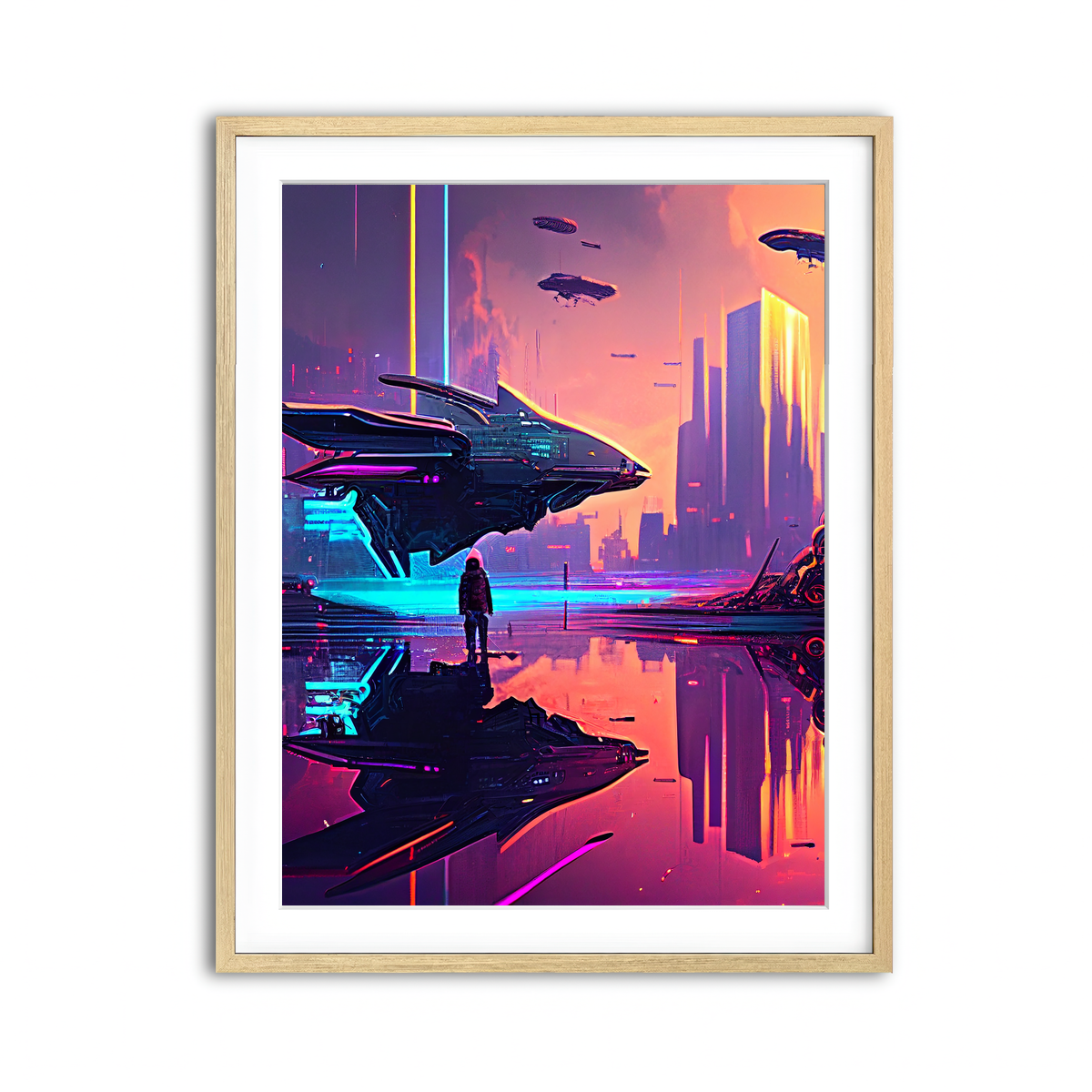 Framed Print 3x4 Natural