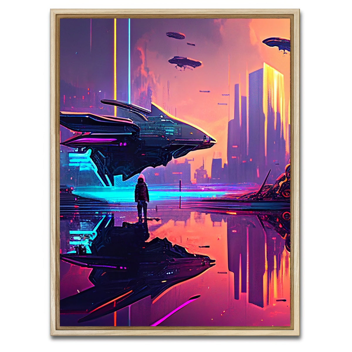 AUTO-MOCKUP WHITE | Pick Up at Dawn | 1 Piece | Natural Framed Canvas | group=3x4