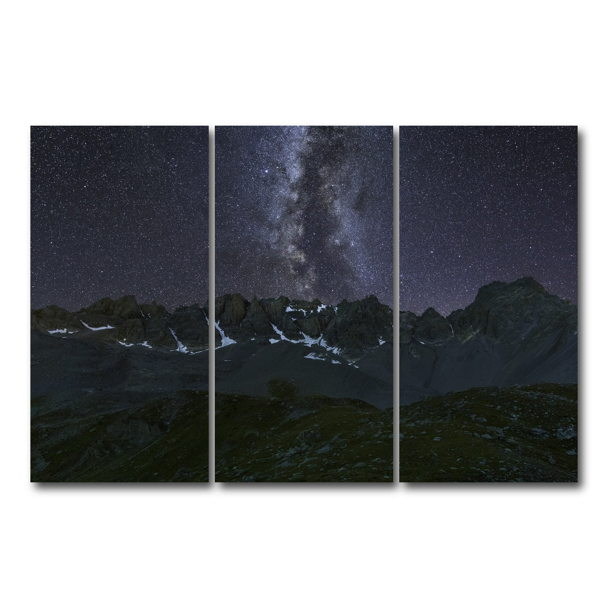 AUTO-MOCKUP WHITE | Pics de la Font Sancte | 3 Piece | Gallery Wrap Canvas | group=12x24