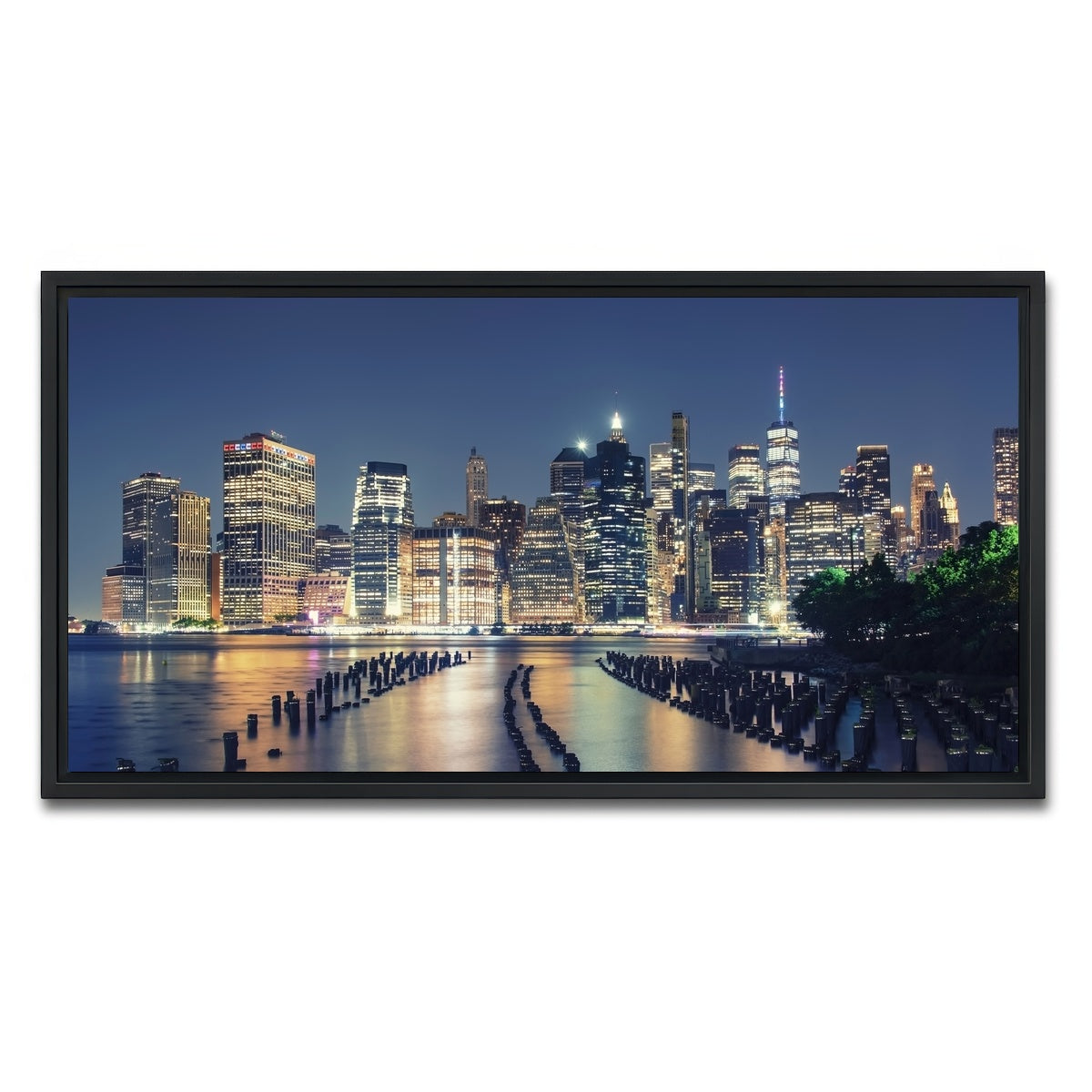AUTO-MOCKUP WHITE | Pier One | 1 Piece | Black Framed Canvas | group=2x1