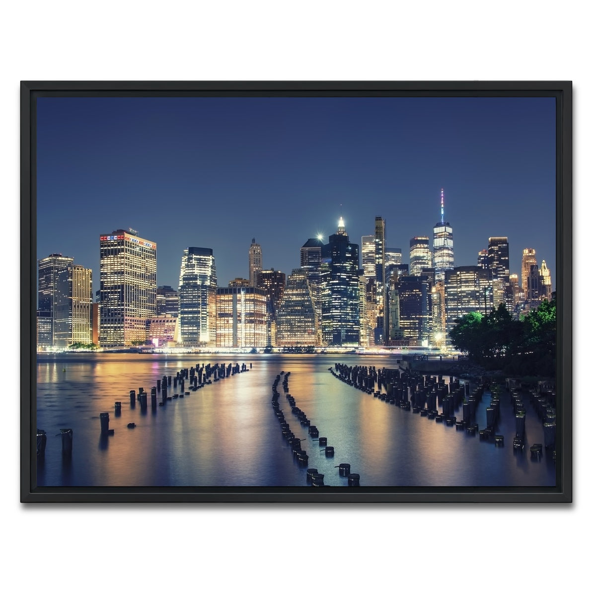 AUTO-MOCKUP WHITE | Pier One | 1 Piece | Black Framed Canvas | group=4x3