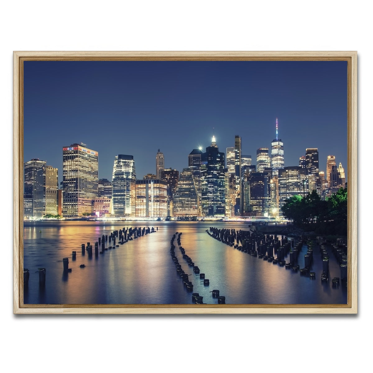 AUTO-MOCKUP WHITE | Pier One | 1 Piece | Natural Framed Canvas | group=4x3