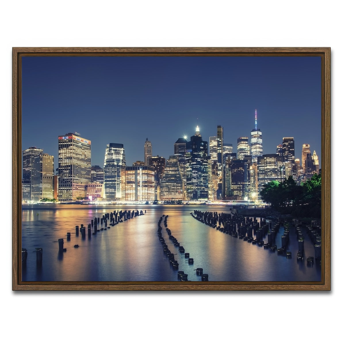 AUTO-MOCKUP WHITE | Pier One | 1 Piece | Walnut Framed Canvas | group=4x3