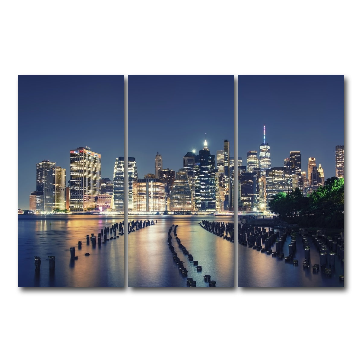 AUTO-MOCKUP WHITE | Pier One | 3 Piece | Gallery Wrap Canvas | group=12x24
