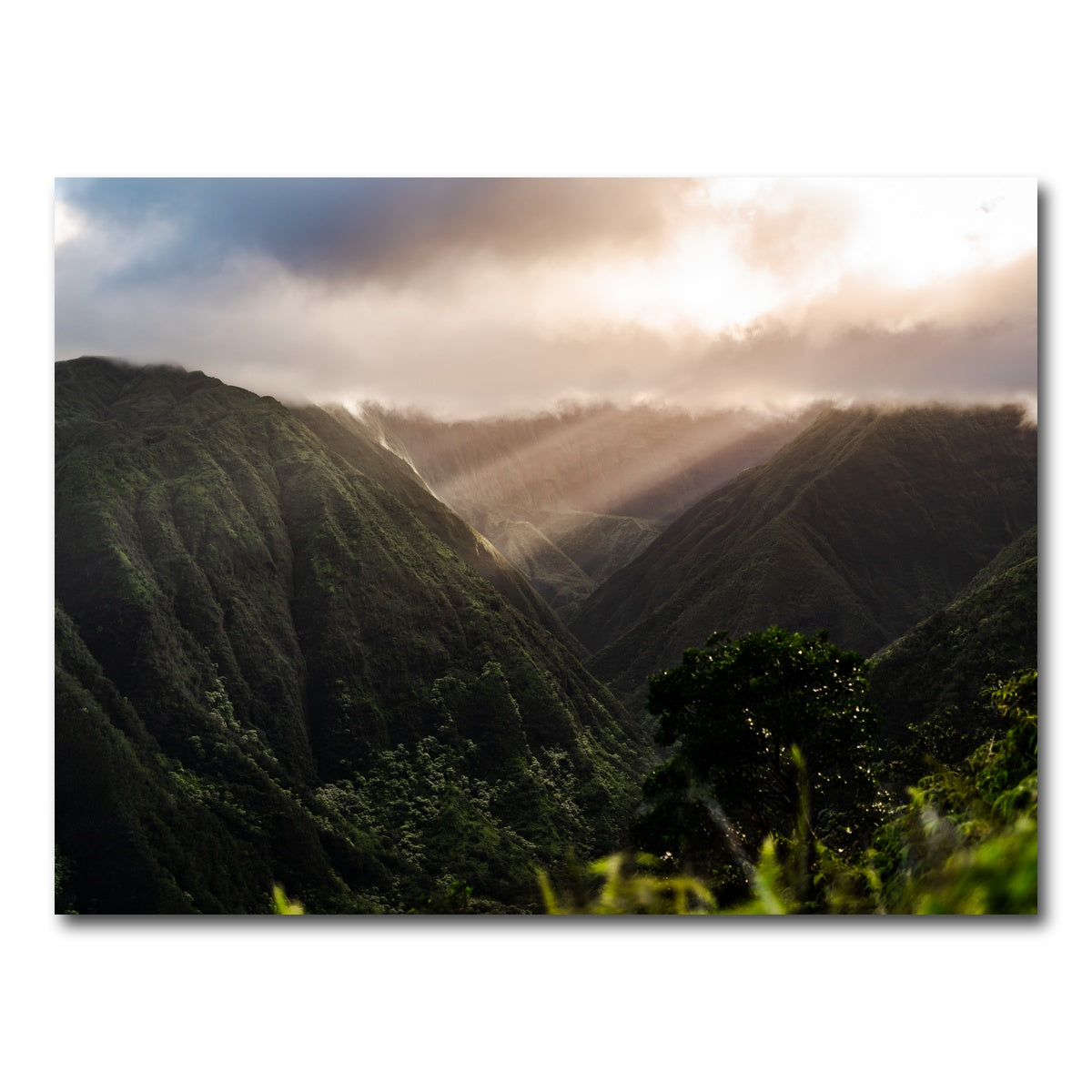 AUTO-MOCKUP WHITE | Piercing Light | 1 Piece | Gallery Wrap Canvas | group=4x3