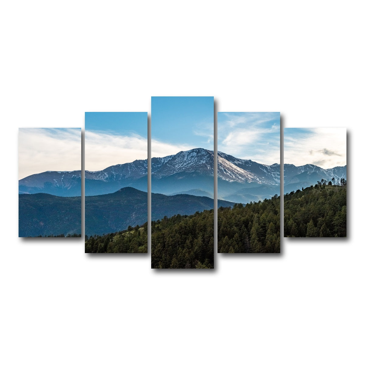AUTO-MOCKUP WHITE | Pikes Peak | 5 Piece | Gallery Wrap Canvas | group=5_normal