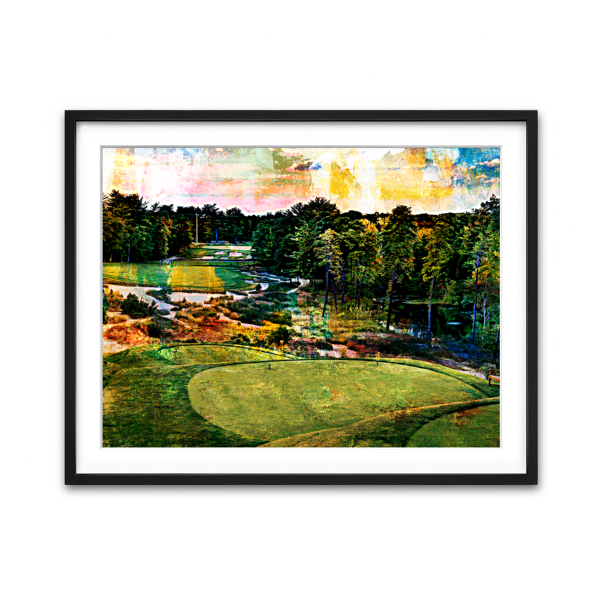 Framed Print 4x3 Black