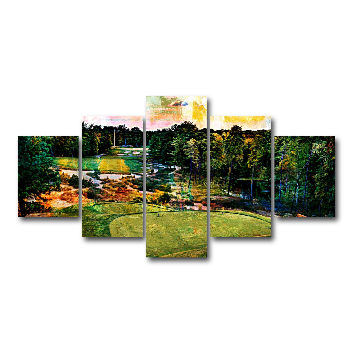AUTO-MOCKUP WHITE | Pine Valley | 5 Piece | Gallery Wrap Canvas | group=5_short