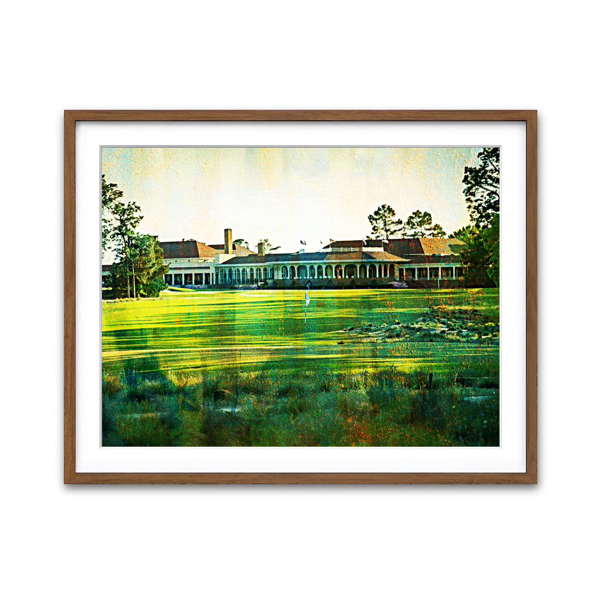 Framed Print 4x3 Walnut