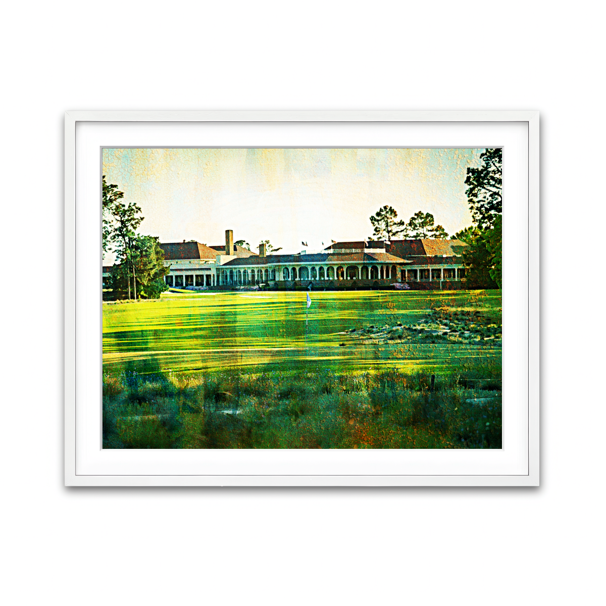 Framed Print 4x3 White