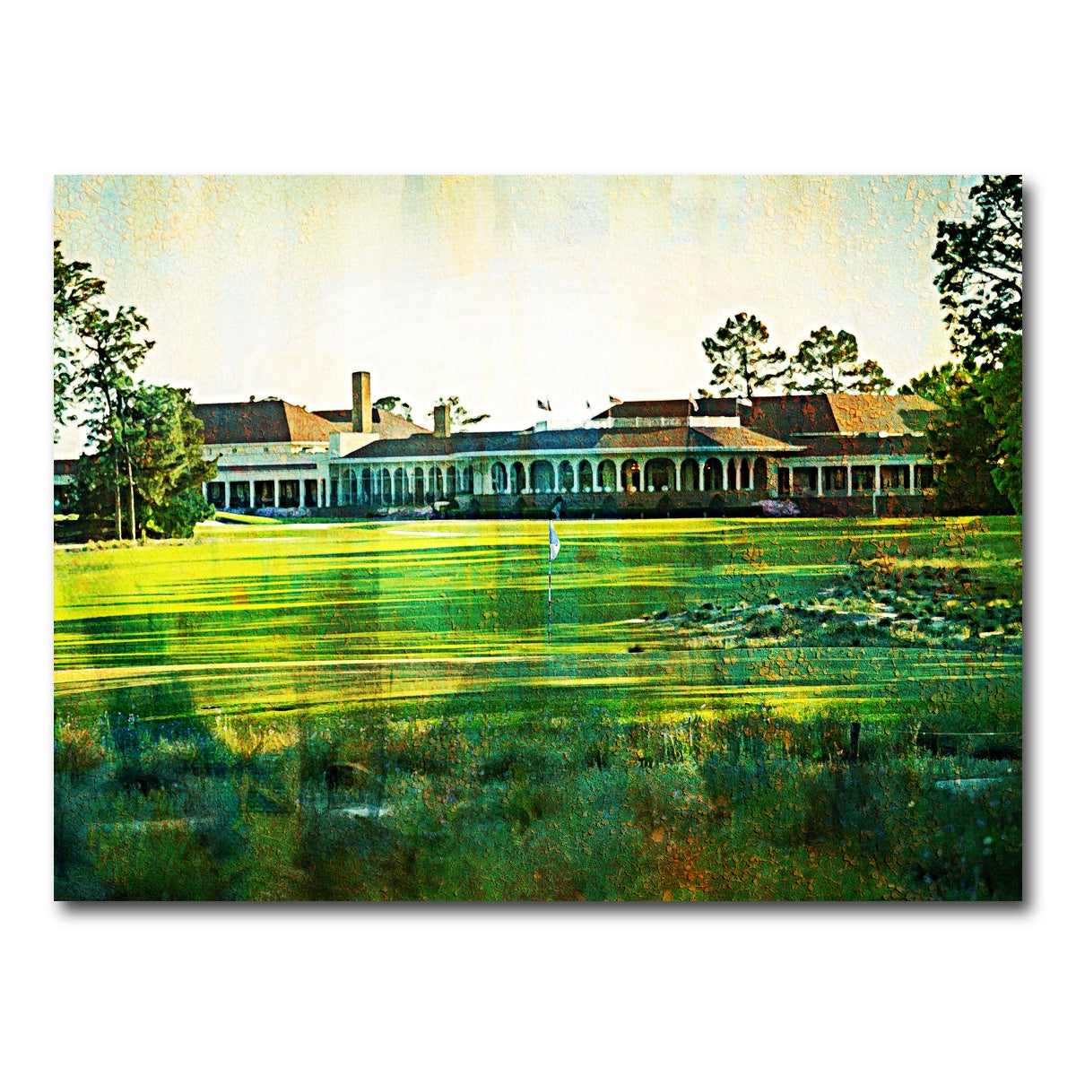 AUTO-MOCKUP WHITE | Pinehurst No. 2 | 1 Piece | Gallery Wrap Canvas | group=4x3