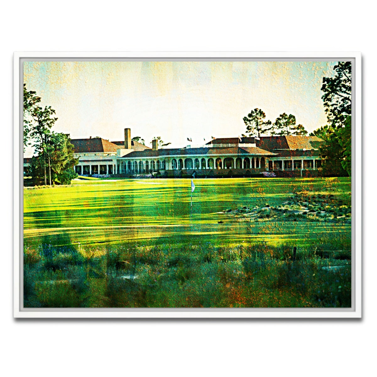 AUTO-MOCKUP WHITE | Pinehurst No. 2 | 1 Piece | White Framed Canvas | group=4x3