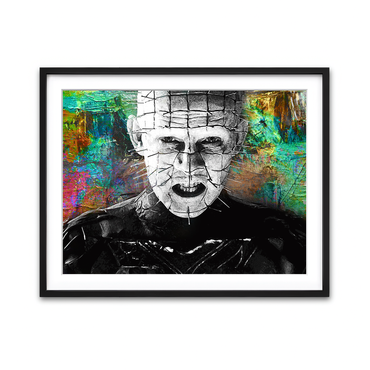 Framed Print 4x3 Black