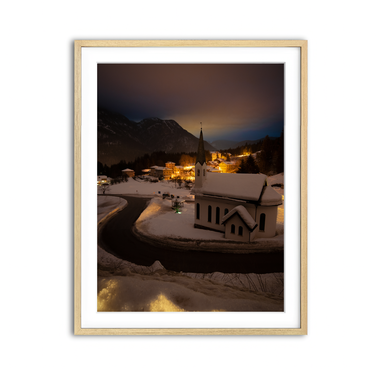 Framed Print 3x4 Natural