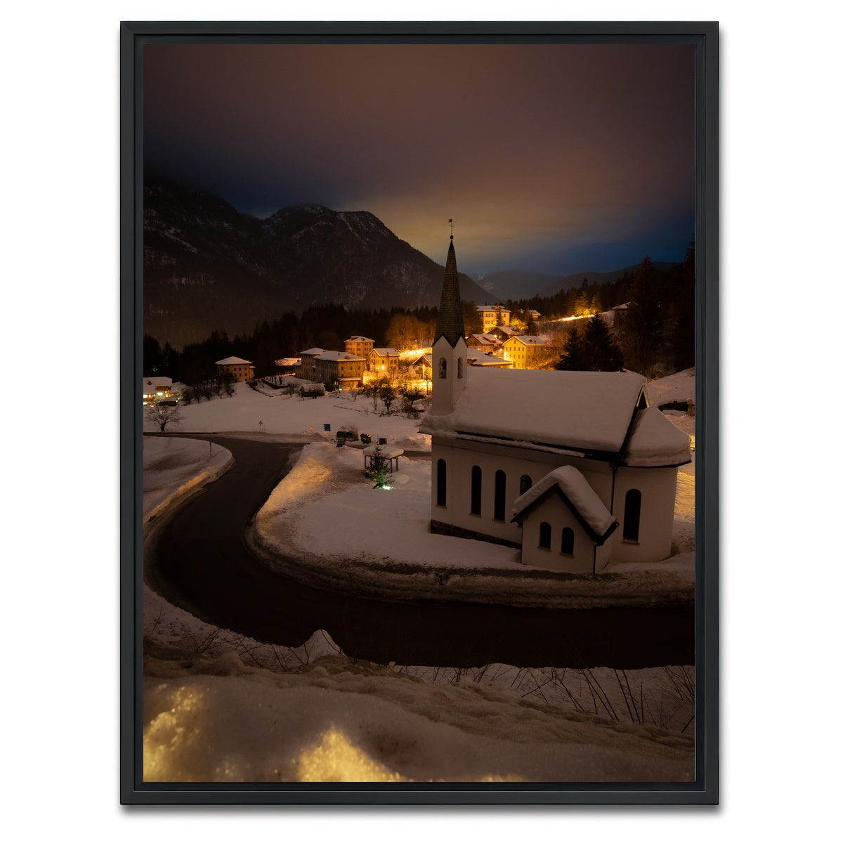AUTO-MOCKUP WHITE | Pinie | 1 Piece | Black Framed Canvas | group=3x4