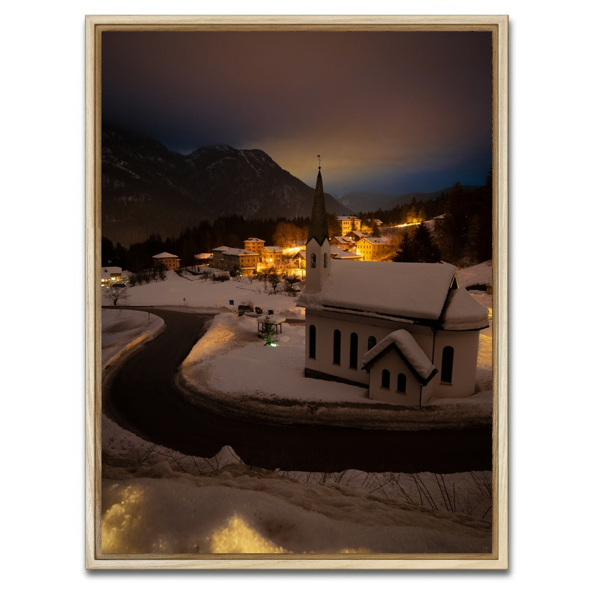 AUTO-MOCKUP WHITE | Pinie | 1 Piece | Natural Framed Canvas | group=3x4