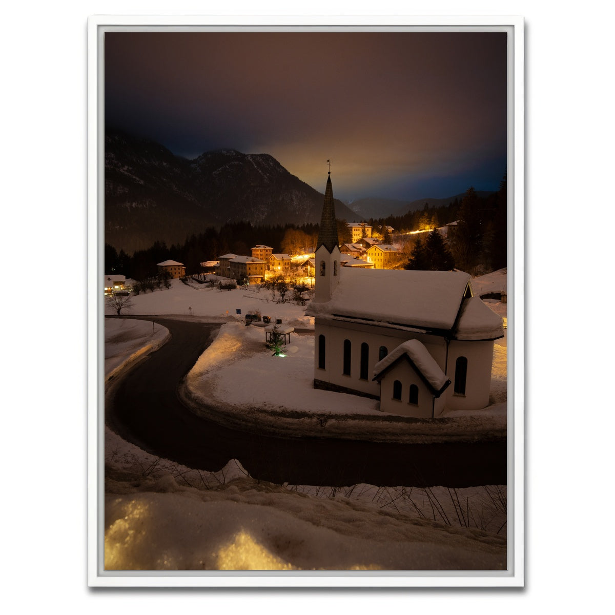 AUTO-MOCKUP WHITE | Pinie | 1 Piece | White Framed Canvas | group=3x4