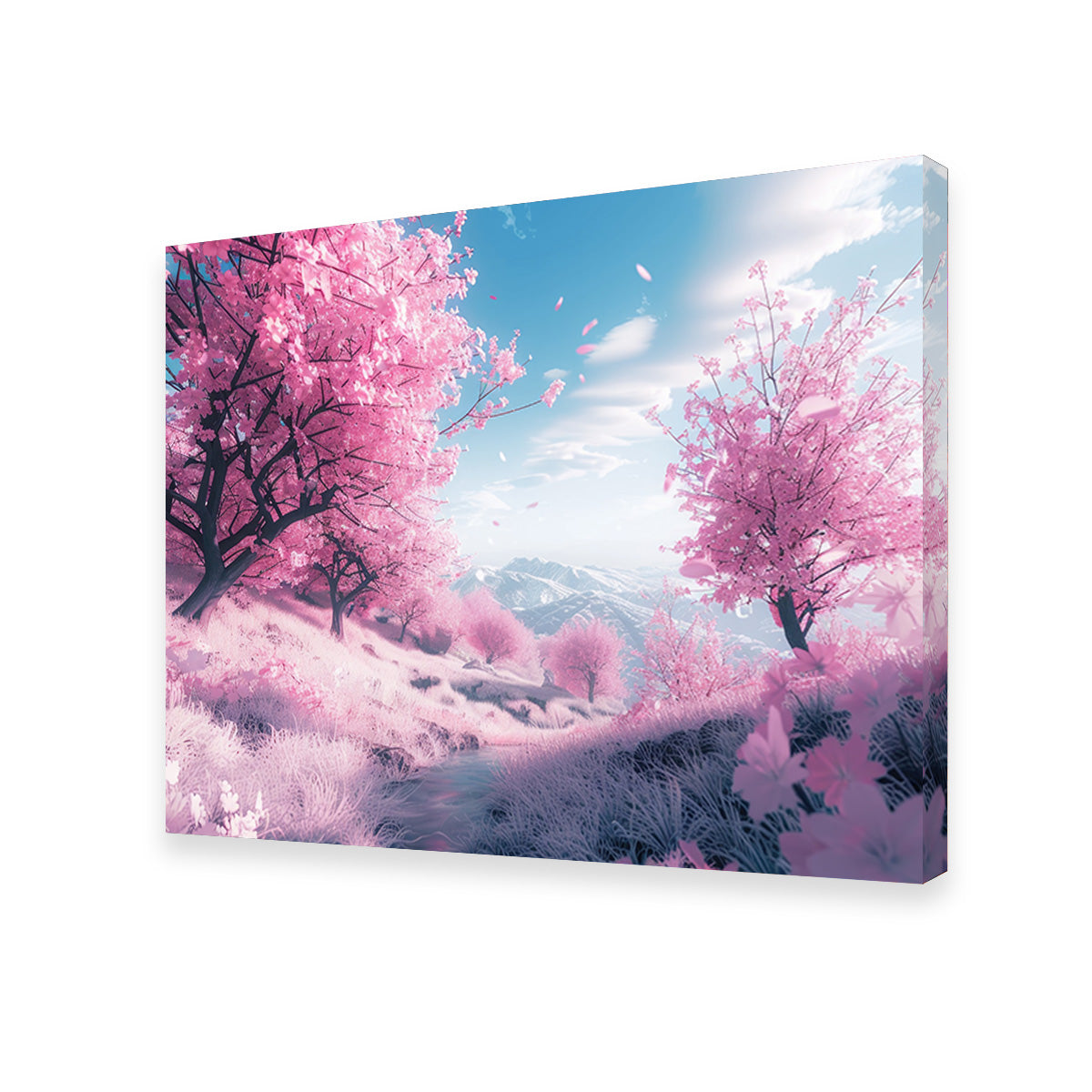 Pink Forest Wall Art