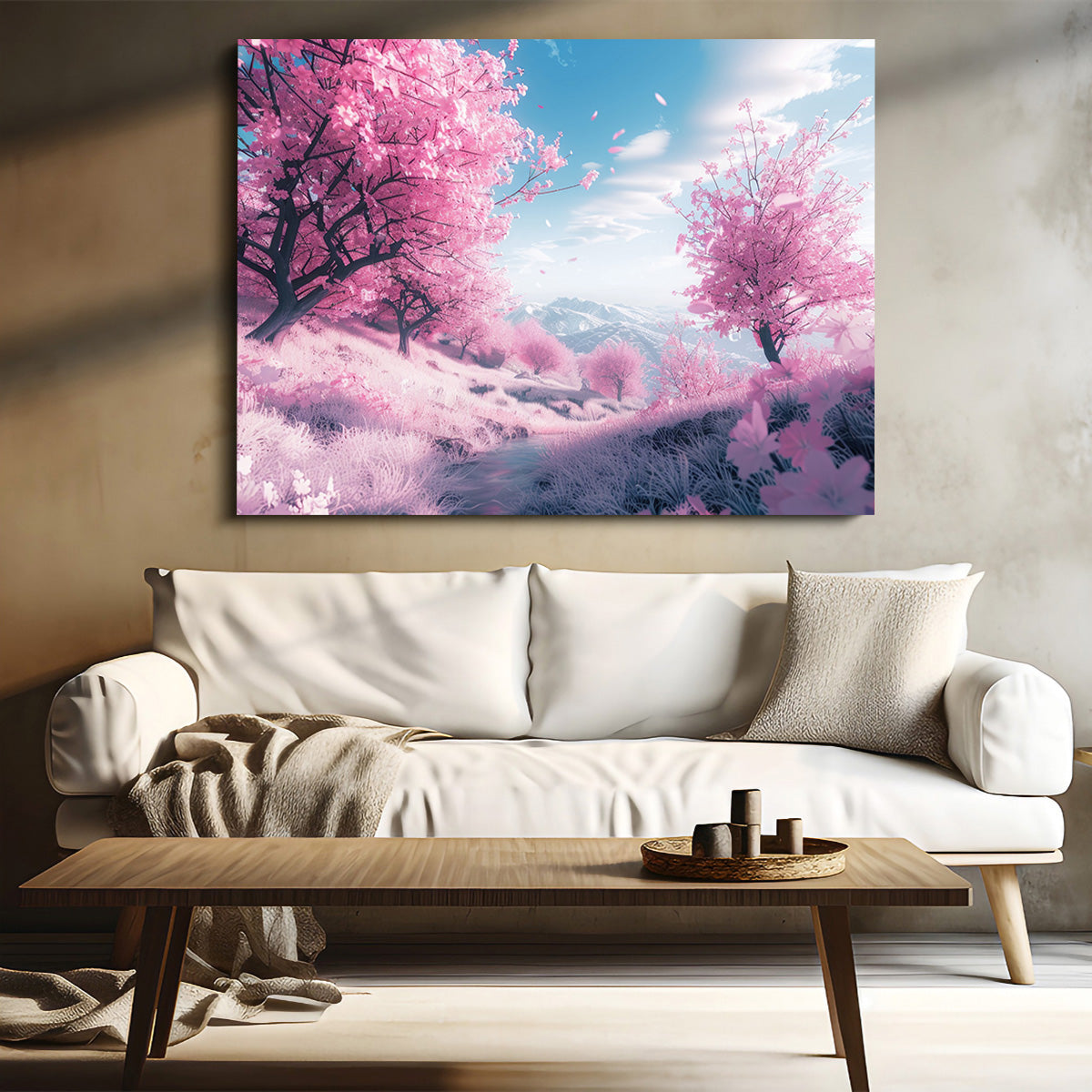 Pink Forest Wall Art