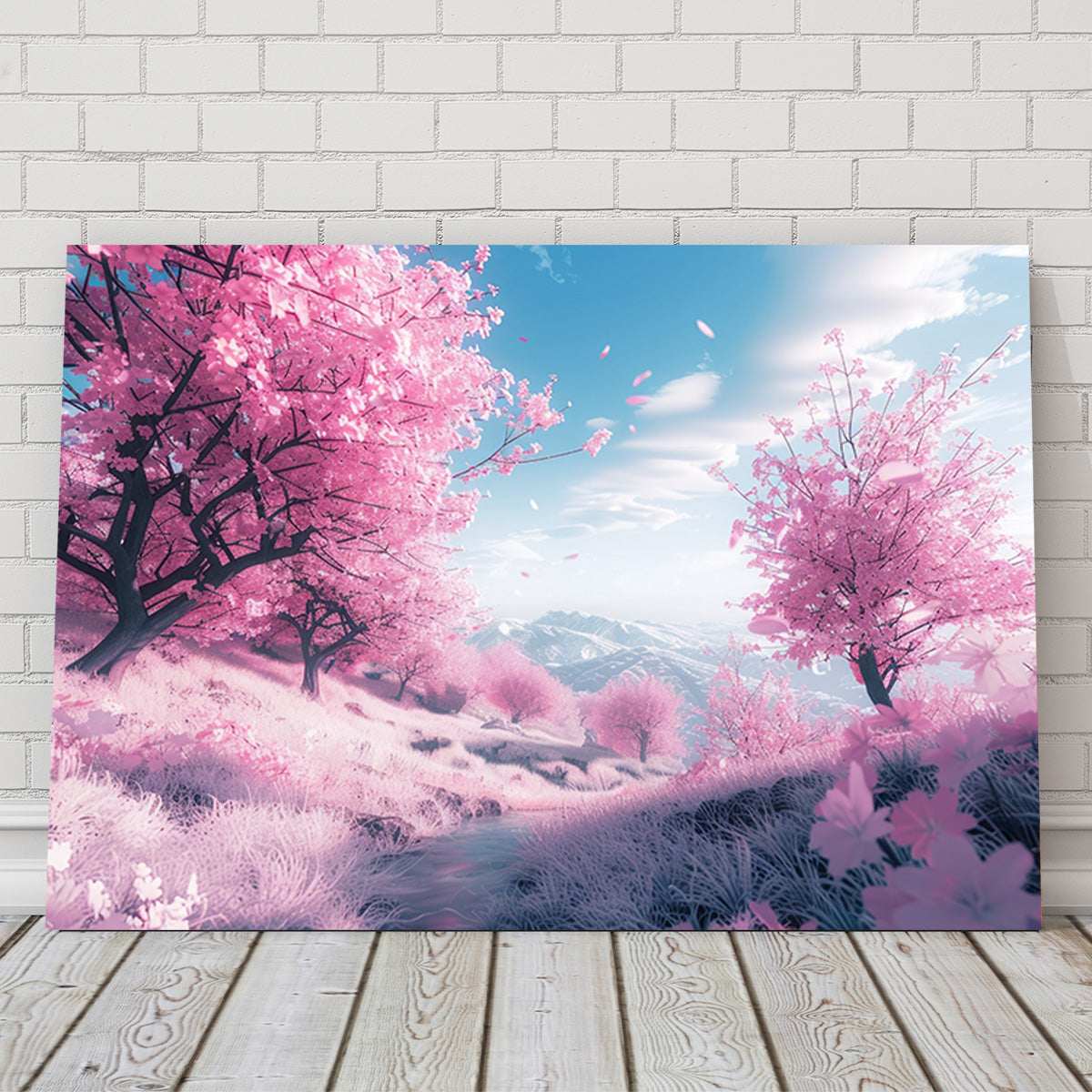 Pink Forest Wall Art