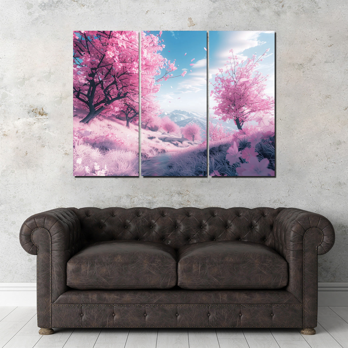Pink Forest Wall Art