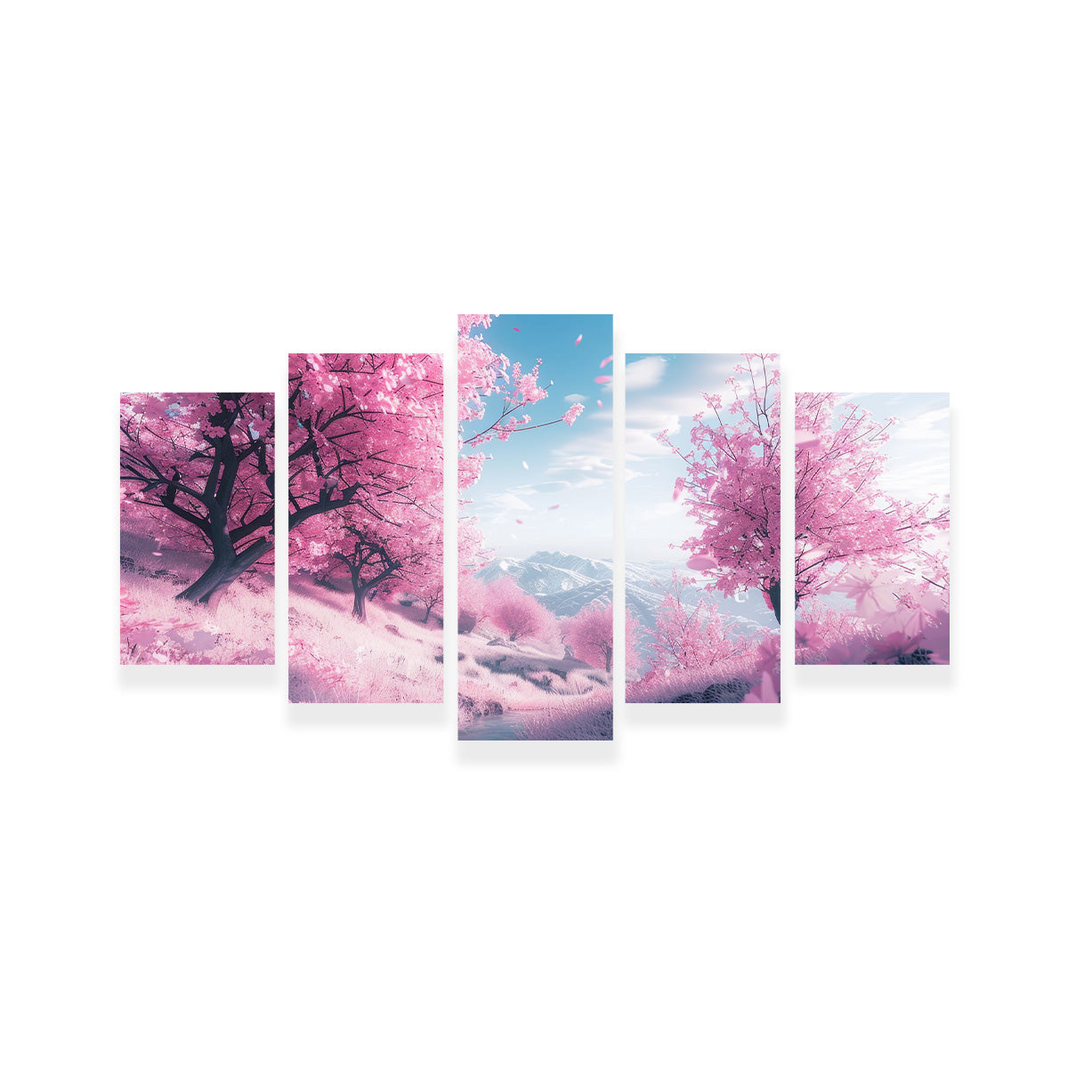 Pink Forest Wall Art