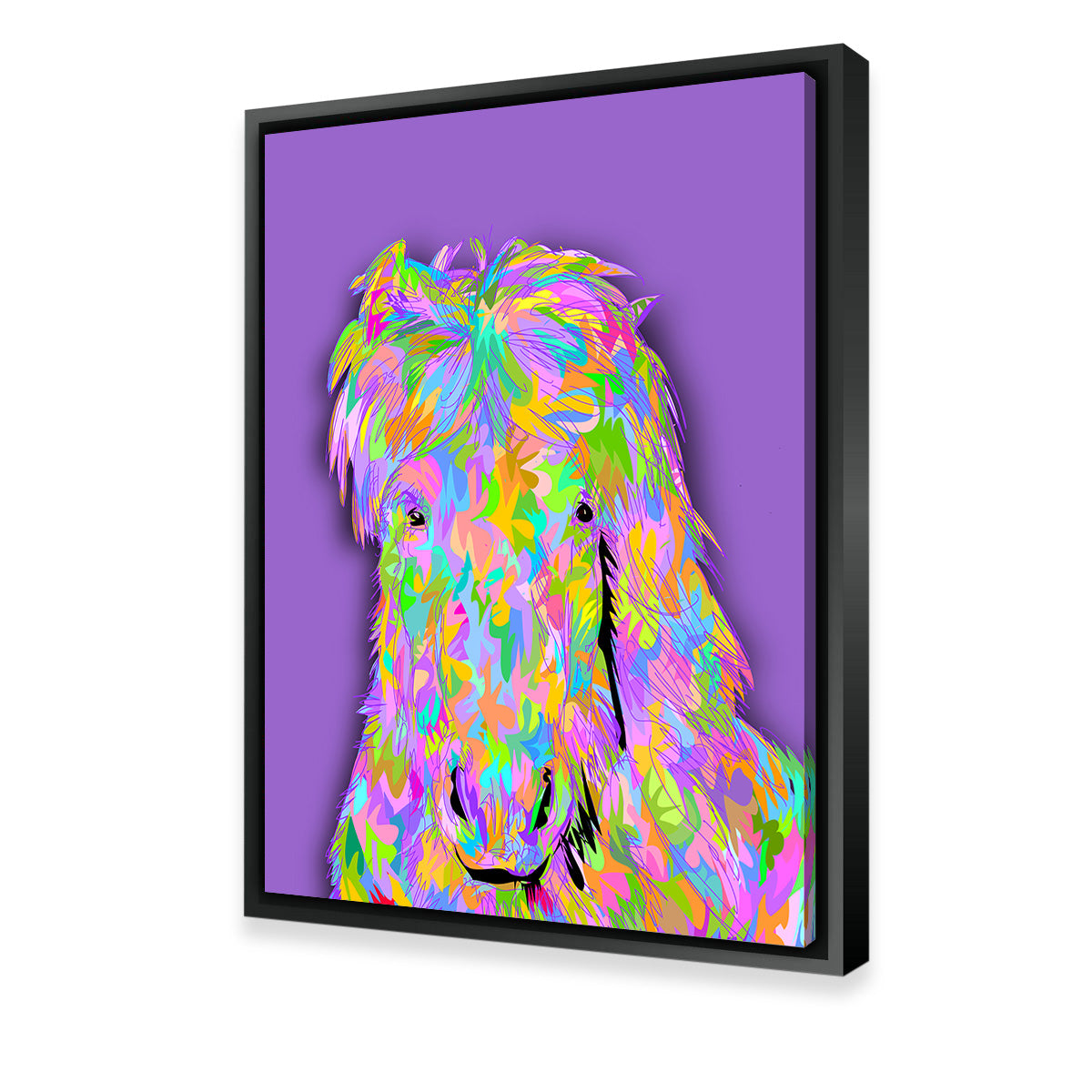 Pink Horsey Wall Art