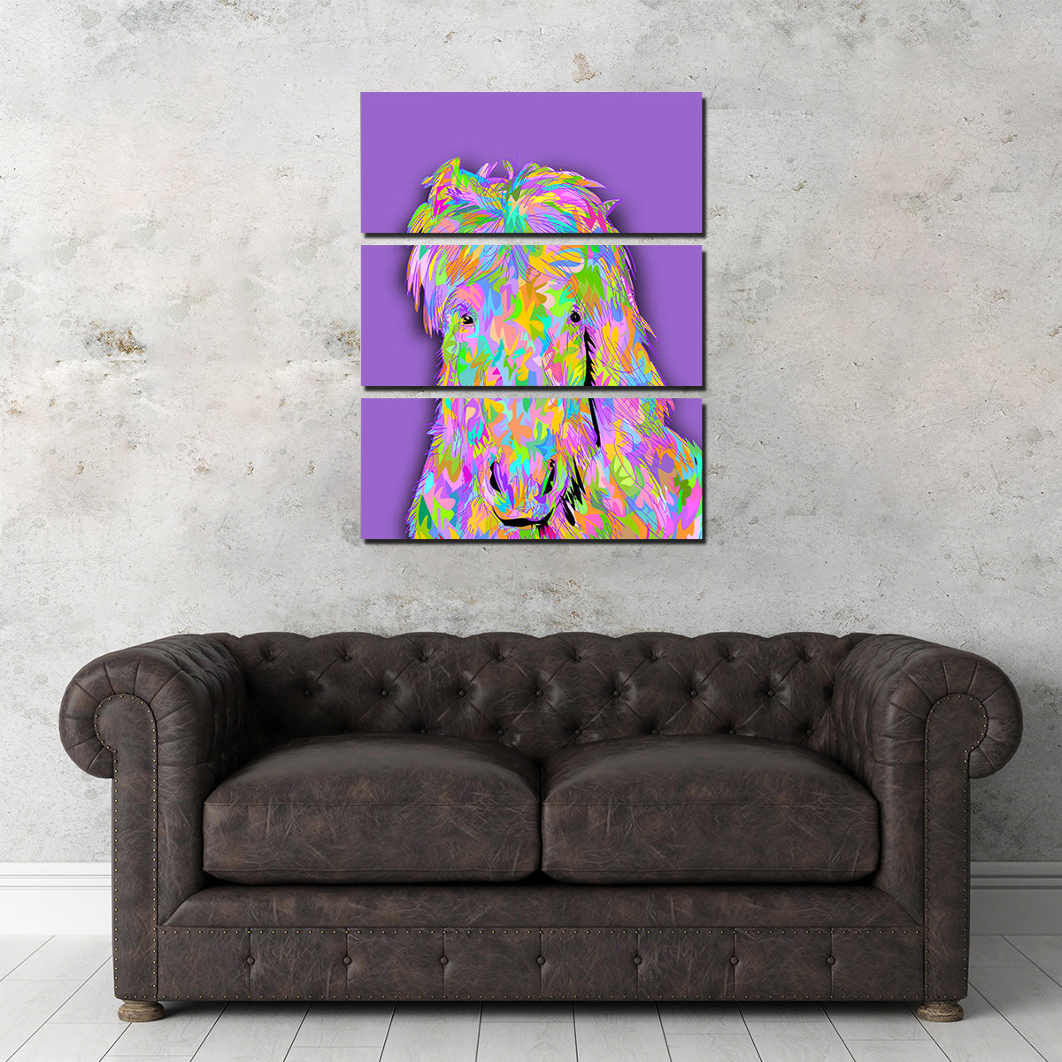 Pink Horsey Wall Art