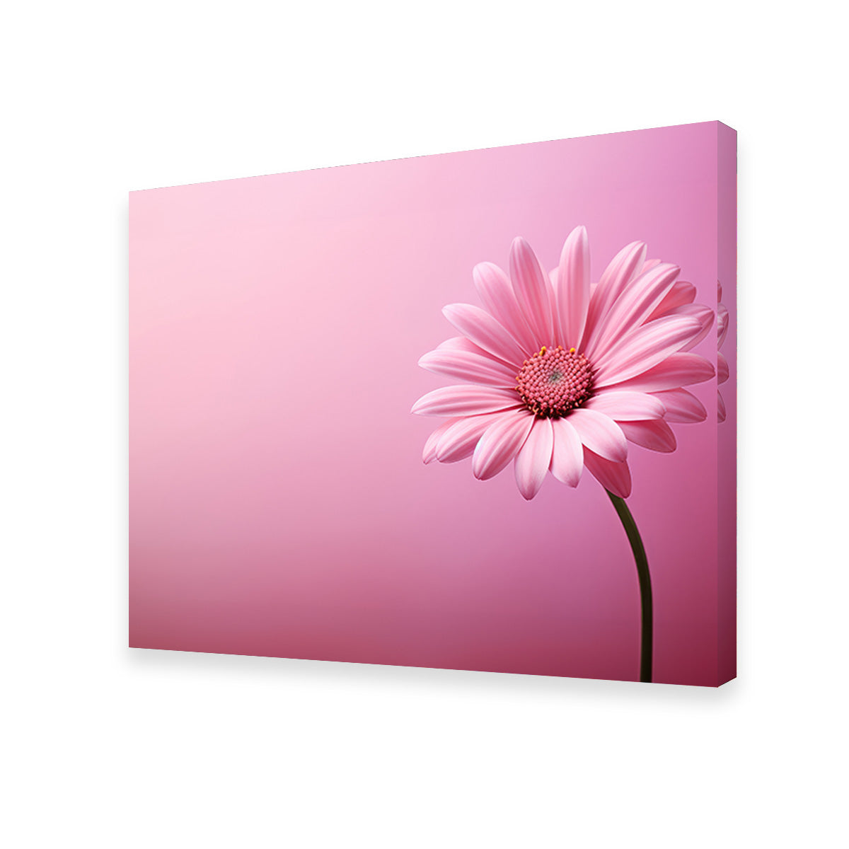 Pink Sunflower Wall Art