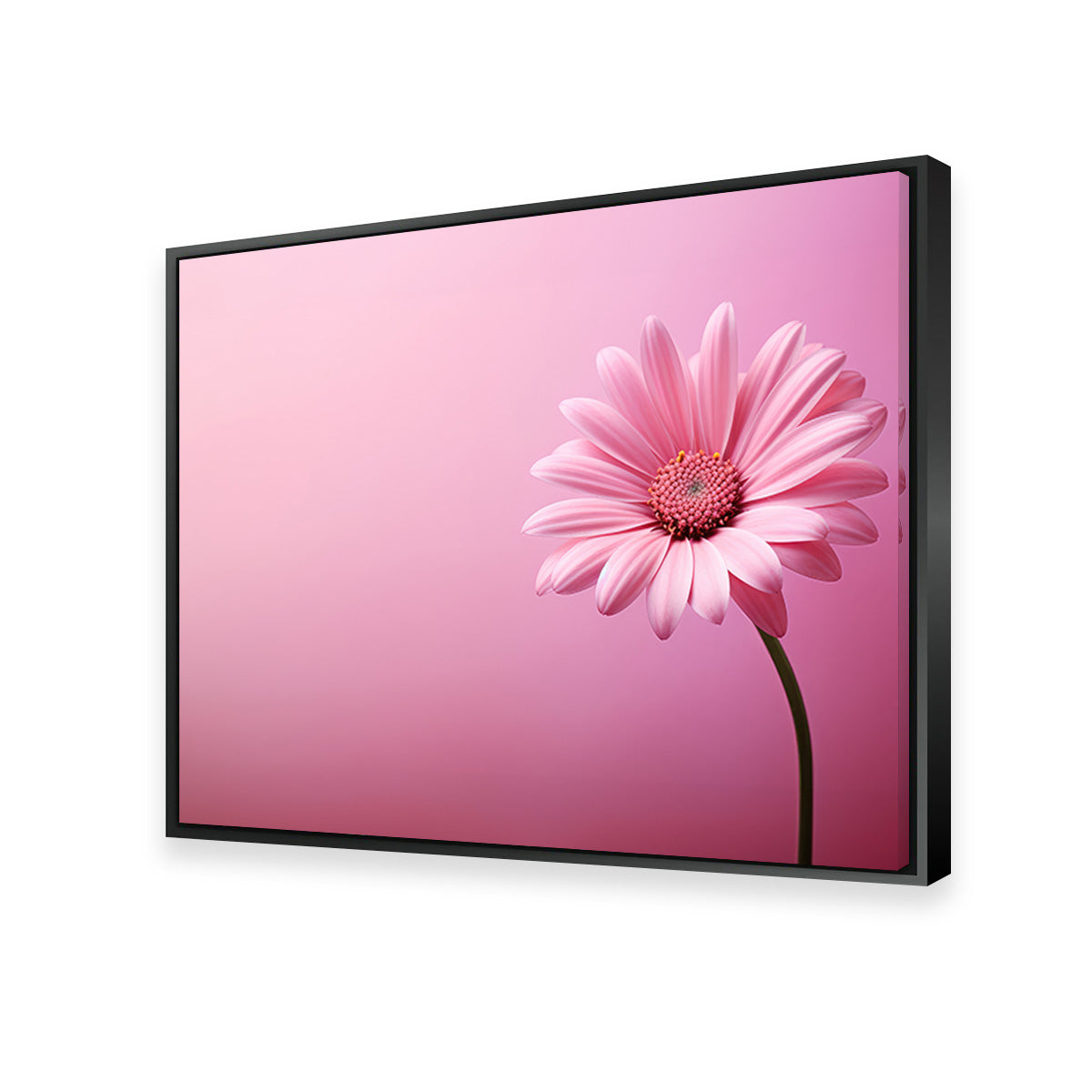 Pink Sunflower Wall Art