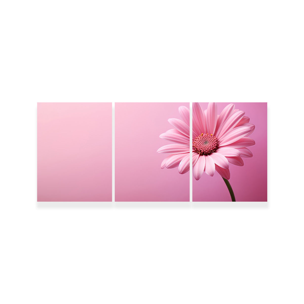 Pink Sunflower Wall Art