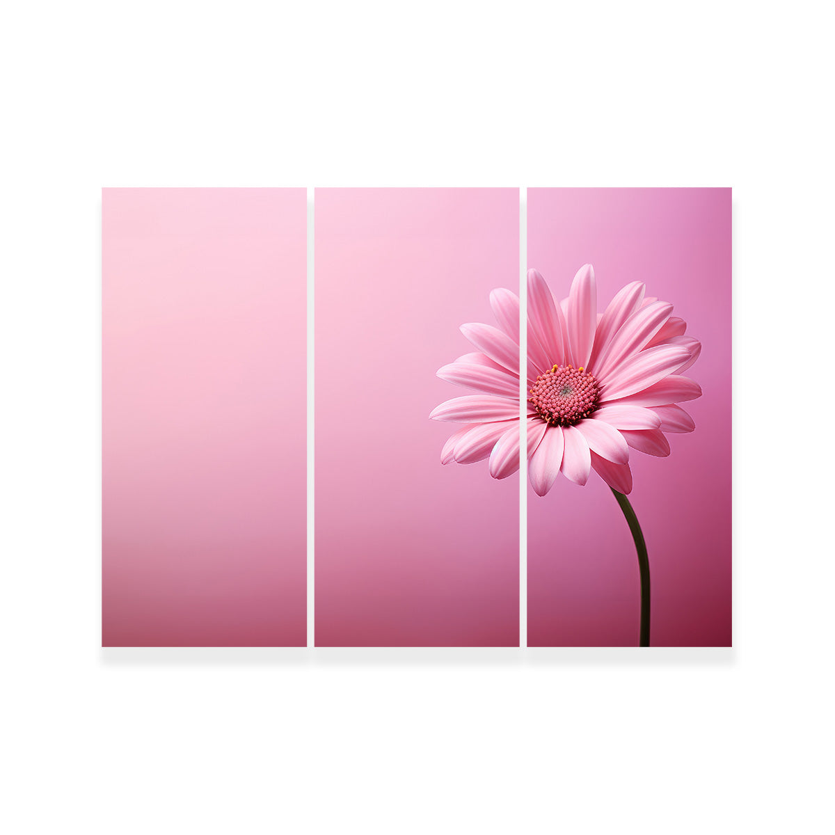 Pink Sunflower Wall Art