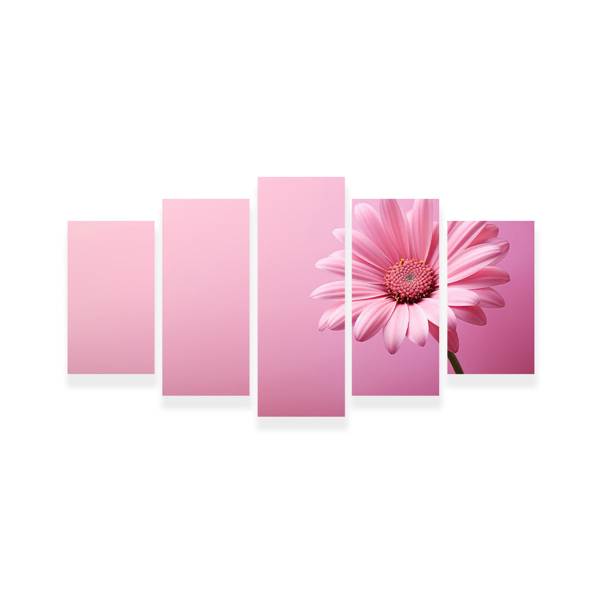 Pink Sunflower Wall Art