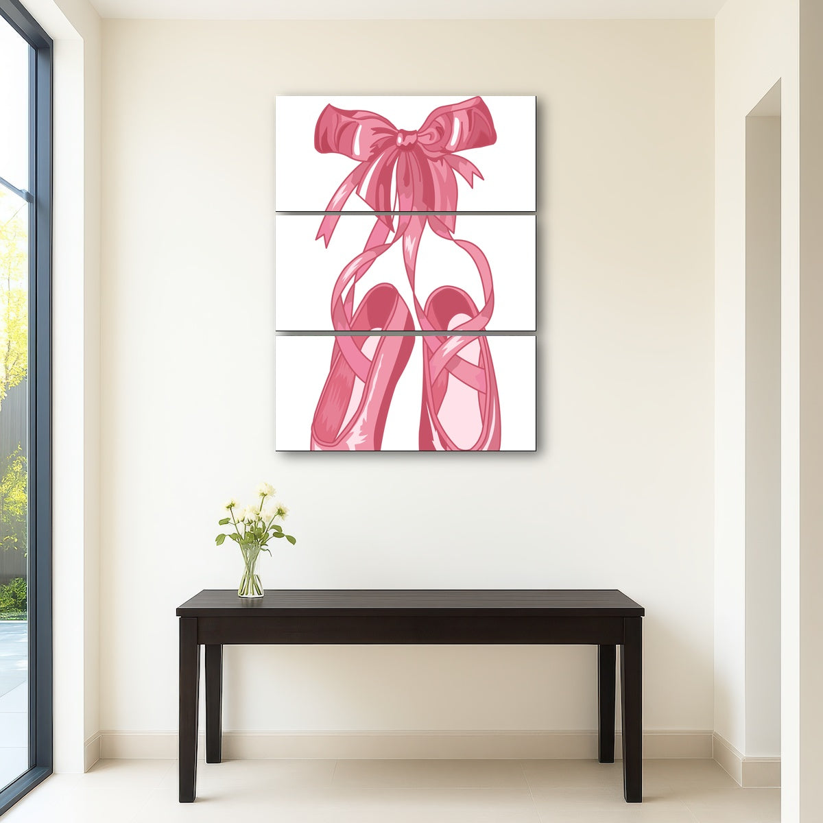 AUTO-MOCKUP ROOM | Pink Ballet Shoes