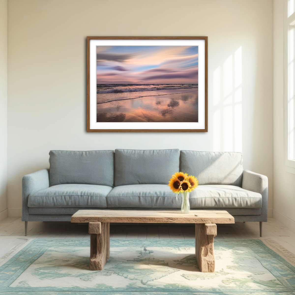 AUTO-MOCKUP ROOM | Pink Beauty Wall Art