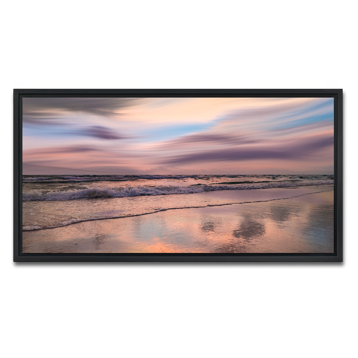 AUTO-MOCKUP WHITE | Pink Beauty | 1 Piece | Black Framed Canvas | group=2x1